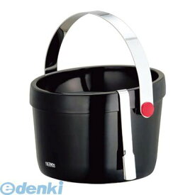 925910 サーモス 二重アイスペール TPF－3000 ブラック 4580244681983 PAIBO01 THERMOS 3L 業務用 BK トング付 二重アイスペールTPF-3000