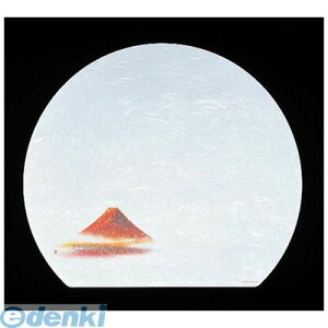 6399000 尺三半月懐石まっと 抗菌遠赤和紙(100枚入)WH−1赤富士(オールシーズン) 4560164138248