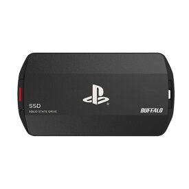 SSD-PHO4.0U3-B 「直送」【代引不可・他メーカー同梱不可】 バッファロー PlayStation5 公式ライセンス商品 ポータブルSSD 高速モデル 【1入】