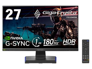 LCD-GD271JD uvysE[J[sz ACEI[Ef[^@ u5Nۏ؁v180HzΉ27^G-SYNC CompatibleFQ[~Oj^[uGigaCrystav y1z