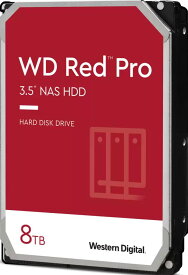WD8005FFBX 「直送」【代引不可・他メーカー同梱不可】 ウエスタンデジタル WD Red Pro 3.5インチ内蔵HDD 8TB SATA 6Gb/s 7200rpm 256MB 【1入】