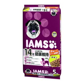 マースジャパンリミテッド 4902397847465 アイムス 14歳以上用 いつまでも健康維持 チキン 小粒 5kg ID351 IAMS ドッグフード ドックフード シニア犬用 ドライ