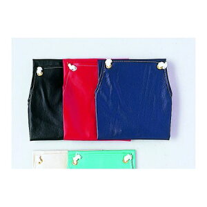 おたふく手袋 4970687621330 PVC レザーエプロン レッド【キャンセル不可】