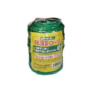 4560454971272 �֓��Q�� PE���|���[�v �� 50m�� 2�D5mm �O���[��