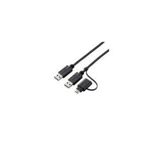 GR ELECOM UC-TV6BK f[^ڍsP[u^USB3D0^Windows|MacΉ^Type|CA_v^t^1D5m^ubN UCTV6BK