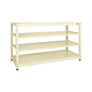 【個人宅配送不可】サカエ SAKAE RKN-8724I 直送 代引不可・他メーカー同梱不可 RKラック 単体・均等耐荷重:250kg/段・4段タイプ RKN8724I アイボリー