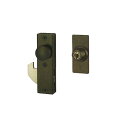 (LINEクーポン有)WEST ウエスト 430R0905 BT 面付鎌錠 ブロンズ 430R0905BT