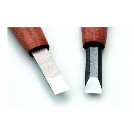 道刃物工業　20010300　ハイス彫刻刀　平刀　3mm