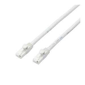 GR ELECOM LD-GPAT/WH20/RS Cat6A LANP[u 20m LDGPAT/WH20/RS zCg  ȈՃpbP[Wdl RoHSwߏ