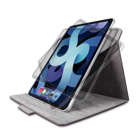 エレコム ELECOM TB-A20M360BK iPad Air 10．9インチ 第4世代 2020年モデル ケース カバー レザー 手帳 フラップ マグネット ブラック TBA20M360BK