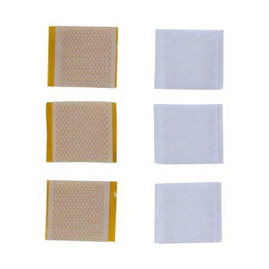 和気産業 BR046 強力面ファスナー バリバリテープ POP用 幅25mmX長さ25mm 白