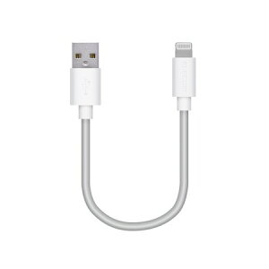 GR ELECOM MPA-UAL01WH iPhoneP[u CgjOP[u 10cm iPad iPod f[^ʐM [d USB|A Lightning zCg MPAUAL01WH