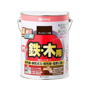 カンペハピオ 00037640241030 油性ウレタンガード チョコレート色 3L Hapio Kanpe 木部用【キャンセル不可】