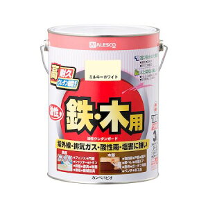 カンペハピオ 00037640511030 油性ウレタンガード ミルキーホワイト 3L Hapio Kanpe 木部用【キャンセル不可】