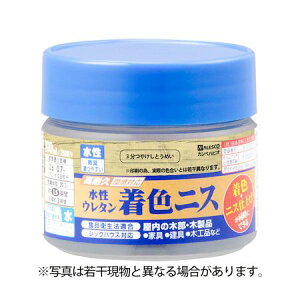 カンペハピオ 00707653602100 水性ウレタン着色ニス 3分つやとうめい 100ML KANSAI Kanpe Hapio【キャンセル不可】