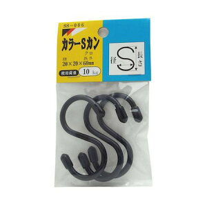 (LINE�N�[�|���L)�a�C�Y�� 4903757221277 SS006 �J���[S�J�� �� �t�b�N���a20mmX�t�b�N�S��60mm 3��
