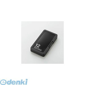 ELECOM GR CMC-SDCPP12BK SD/microSDJ[hP[X vX`bN^Cv CMC-SDCPP12BK CMCSDCPP12BK PP [J[hP[X