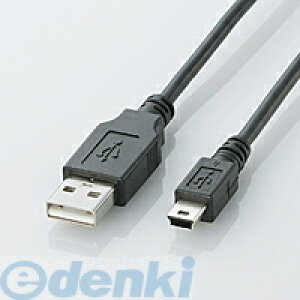 (LINE�N�[�|���L)ELECOM �G���R�� U2C-M20BK USB2�D0�P�[�u�� mini�|B�^�C�v 2�D0m U2CM20BK A-miniB�^�C�v �u���b�N �m�[�}�� USB�P�[�u�� �p�\�R�����Ӌ@��