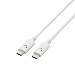 ELECOM GR MPA-CCF10WF ^CvC P[u Type C to C 1m PD 60W 낿 zCg×ubN MPACCF10WF