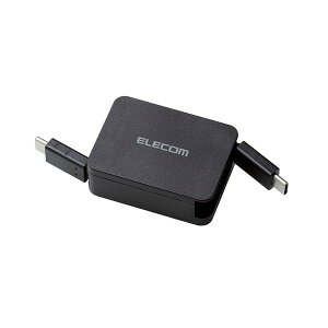 ELECOM GR MPA-CCRLA07BK ^CvC P[u  Type C to C 0D7m PD 60W ubN MPACCRLA07BK