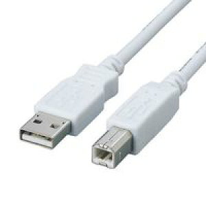 (LINE�N�[�|���L)ELECOM �G���R�� USB2-FS15 �t�F���C�g����USB�P�[�u�� USB2FS15 �t�F���C�g�R�A���� �p�\�R�����Ӌ@�� A-B�^�C�v TypeB TypeA �v�����^