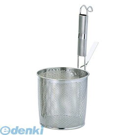 AEK1801 エコクリーンパイプ柄パンチング底平煮ざる L UK18−8 4520785071713 三宝産業 ユキワ SAMPO