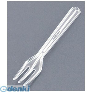 XTK5102 使い捨てフォーク #110 500本入 透明 袋入 4571103532720 アサヒ徳島 透明袋入 ASAHI