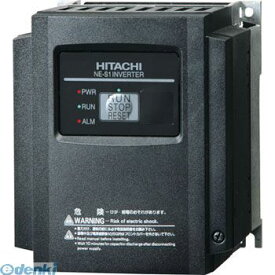 日立 HITACHI NES1-004LB 直送 代引不可・他メーカー同梱不可 インバータNES1シリーズ三相200V級　適用モータ：0.4Kw NES1004LB