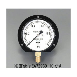 �y�l��z���s�z�y���[�݌ɕi�z�u�����v�G�X�R EA729CE-15 100/128mm0-1.5MPa�c�o�t���͌v ���� �Q�[�W EA729CE15�y�L�����Z���s�z