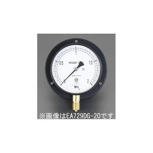 (LINE�N�[�|���L)�y���[�݌ɕi�z�u�����v�y�l��z���s�z �G�X�R EA729DH-50 ���� ����s�E�����[�J�[�����s�� 100mm0-5.0MPa�c�o�t���͌v ���� �Q�[�W EA729DH50�y�L�����Z���s�z