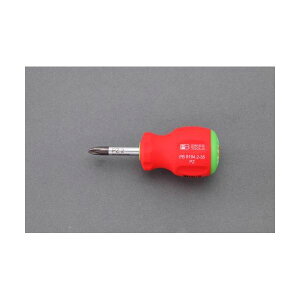 【即納在庫品】「直送」エスコ EA564DG-1 PZ 1x 30mm Pozidrivドライバー スタビー型 EA564DG1【キャンセル不可】