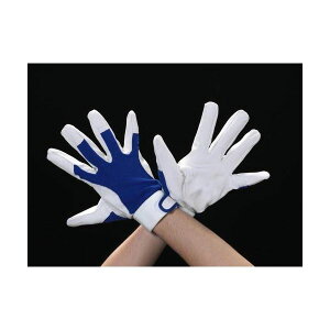 【即納在庫品】「直送」エスコ EA353C-22 L 革手袋 ブルー EA353C22【キャンセル不可】