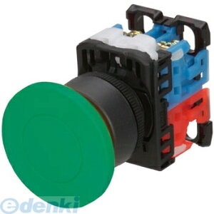 富士電機 AR22F0R-10G 押しボタンスイッチ AR22シリーズ 緑 AR22F0R10G