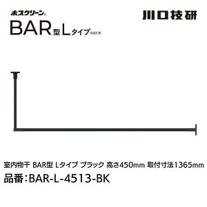 ����Z�� BAR1-L-4513-BK �z�X�N���[���uBAR�^�v �Œ莮�������� BK(�u���b�N)�F L�^�C�v ����450×��1365 BAR1L4513BK