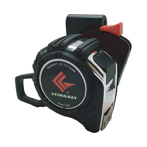 【即納在庫品】「直送」4954771152801 コンベックス メジャー スティングレイ 5.5m 25mm ホルダー付 原度器 PROMART ホルダー付 コンベックス HARA 作業工具 PRM