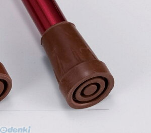 4938765077240 先ゴム71 テイコブ折タタミ伸縮ステッキ花柄用茶 杖用取替えゴム 幸和製作所 ブラウン