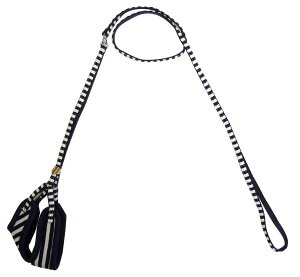 岡野製作所 4907733014952 ストライプソフトハーネスリード 3S ネイビーホワイト