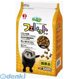 (LINEクーポン有)ペットライン 4902418770055 森の小動物 フェレットフード 500g