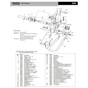 Wbh RIDGID 45182 hCu s F/916
