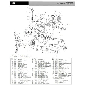 (LINE�N�[�|���L)���W�b�h RIDGID 51427 50-150A �h���C�u�V���t�g F/918 RIDGE Tool Company ���b�W�c�[��