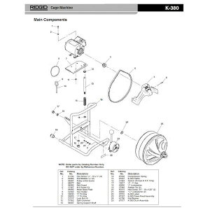 (LINE�N�[�|���L)���W�b�h RIDGID 60515 �X�N�����[ F/K-380