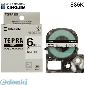 �L���O�W�� KING JIM SS6K PRO�e�[�v�J�[�g���b�W�E�����x���y1��8m�z�yL2D�z ������ ���ɍ����� �e�v��
