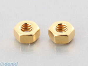 キタコ KITACO 0901-001-03001 6カクナット/2シュ 24K 6MM/2PC 090100103001 六角ナット K-CON