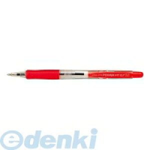 コクヨ KOKUYO PR−100R 【10個入】再生樹脂ボールペン〈パワーフィット〉細字0.7mm インク赤 軸赤 再生樹脂ボールペンパワーフィット