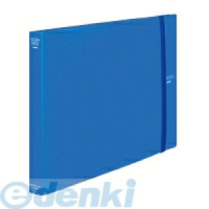 コクヨ KOKUYO ラ−468B 【2個入】クリヤーブック替紙式A3横30穴30枚ポケット 青 クリアブック