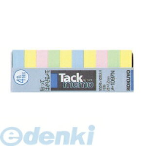 コクヨ KOKUYO メ−1097 タックメモ 付箋タイプ再生25x7.2 4色100枚x10 メ−1097 タックメモ超ミニ ふせん
