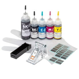 サンワサプライ INK-C301S5S 詰め替えインク BCI－300／301シリーズ対応 INKC301S5S