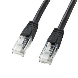 (LINE�N�[�|���L)�T�����T�v���C KB-T6TS-10BKN �ߐ܂�h�~�J�e�S��6LAN�P�[�u�� KBT6TS10BKN