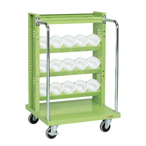 【個人宅配送不可】サカエ SAKAE TLR-14AJKT 直送 代引不可・他メーカー同梱不可 ツーリングワゴン TLR4段タイプ/W670/自在2輪、固定2輪タイプ TLR14AJKT