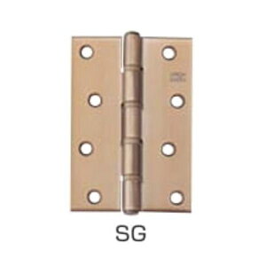 ニシムラ アーチ NO.3530-89SG 【10個入】 ARCH No.3530 ステンレス厚口丁番 サテンゴールド 89mm NO.353089SG